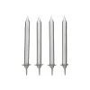 Cerf Dellier Bougie argentée (x 12)