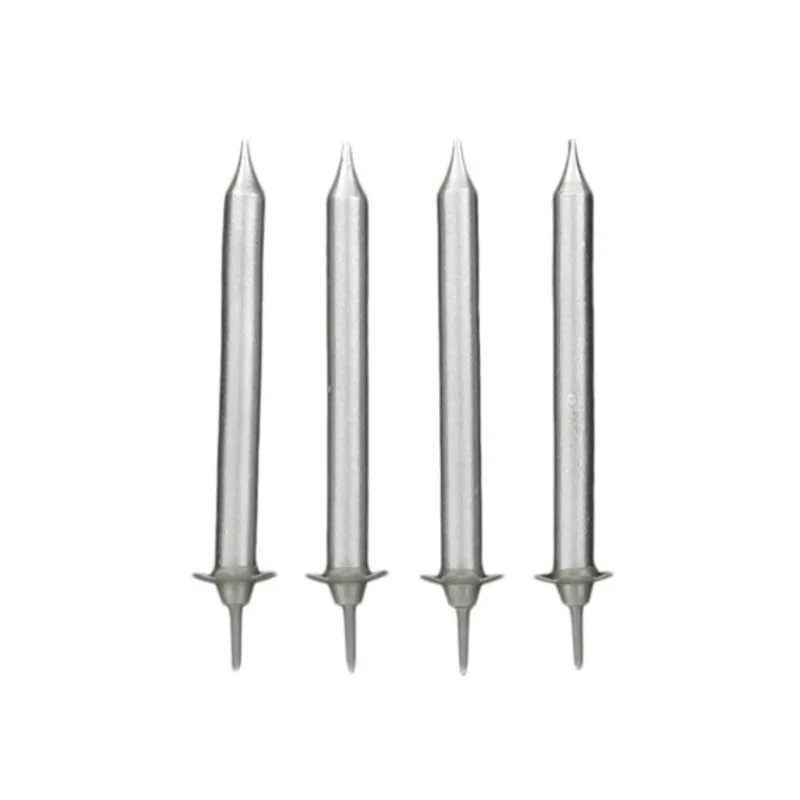 Cerf Dellier Bougie argentée (x 12)