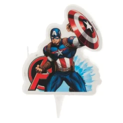 Cerf Dellier Bougie Captain America 2D