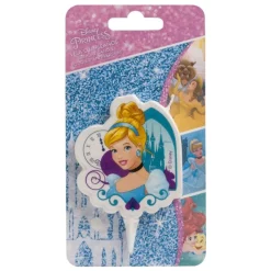Cerf Dellier Bougie 2D Cendrillon 7,5 cm