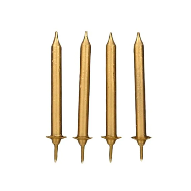 Cerf Dellier Bougie dorée (x 12)