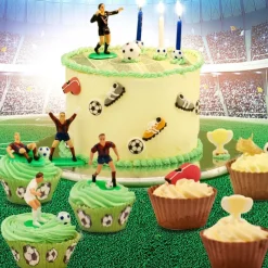 Cerf Dellier Bougies + ballons de football (x 12)