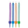 Cerf Dellier Bougies nacrées pastelles Wilton (x 10)