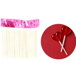 Cerf Dellier Bâtons de sucettes 10 cm (x 200)