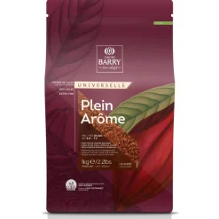 Cerf Dellier Cacao en poudre plein arôme Barry 1 kg