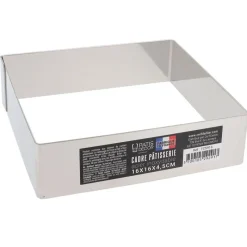 Cerf Dellier Cadre à mousse inox H 4,5 cm 16 x 16 cm