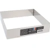 Cerf Dellier Cadre à mousse inox H 4,5 cm 20 x 20 cm