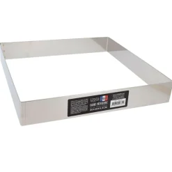 Cerf Dellier Cadre à mousse inox H 4,5 cm 30 x 30 cm