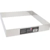 Cerf Dellier Cadre à mousse inox H 4,5 cm 28 x 28 cm