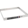 Cerf Dellier Cadre à pâtisserie inox H 2 cm - 20 x 20 cm