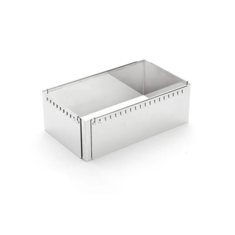 Cerf Dellier Cadre extensible inox rectangle Hauteur 5cm De Buyer