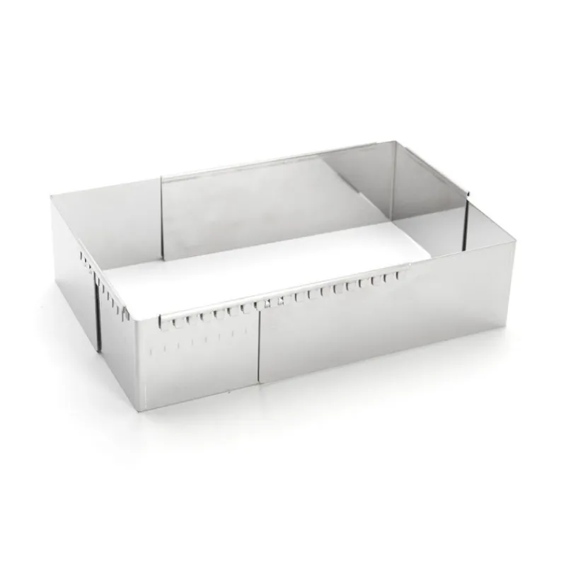 Cerf Dellier Cadre extensible inox rectangle Hauteur 5cm De Buyer
