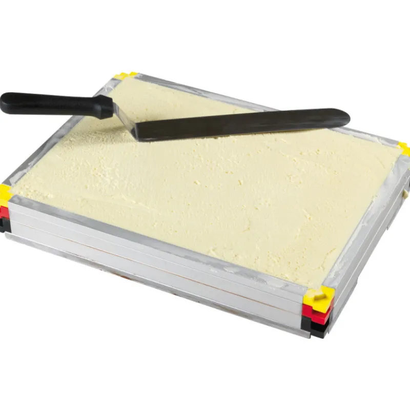Cerf Dellier Cadre superposable 400x300 supplémentaire rouge hauteur 1,5 cm