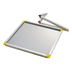 Cerf Dellier Cadre superposable 350x350 supplémentaire jaune hauteur 1 cm