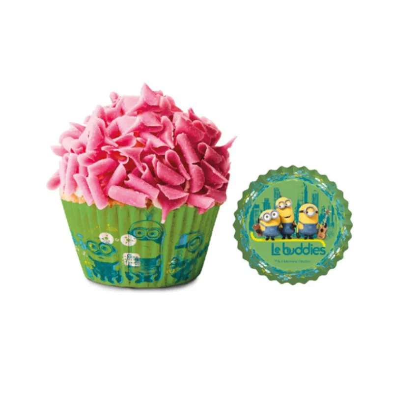 Cerf Dellier Caissette cupcake Les Minions (x 50)
