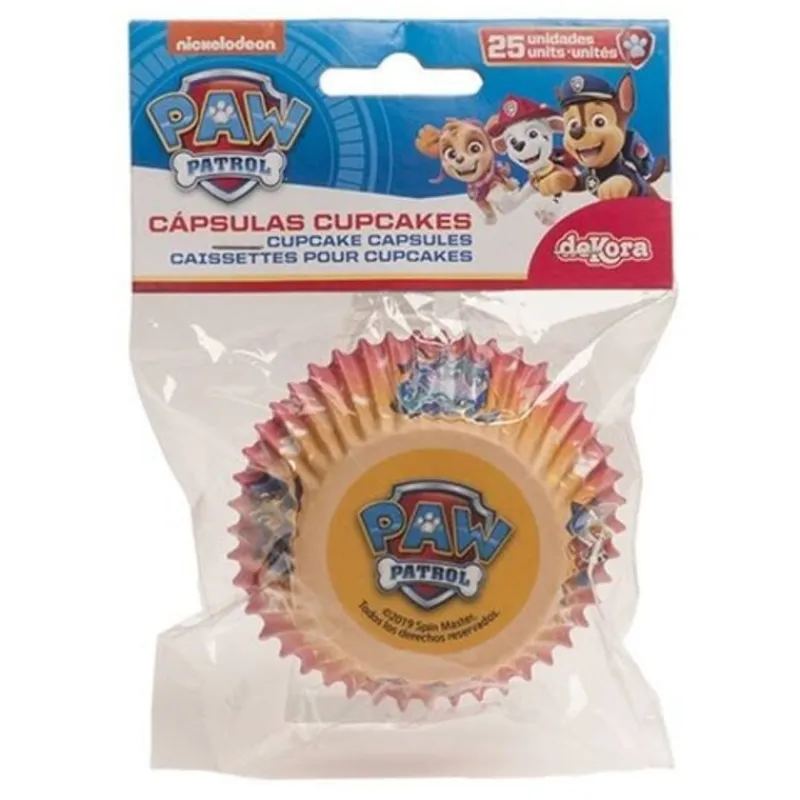 Cerf Dellier Caissette cupcake Pat Patrouille (x25)