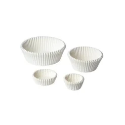Cerf Dellier Caissettes cuisson Calypso blanches n°4 (x1000)