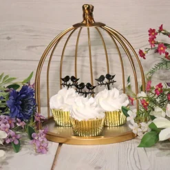 Cerf Dellier Caissettes cupcakes dorées (x50)