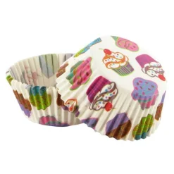 Cerf Dellier Caissettes cupcakes "Cupcakes colorés" (x50)
