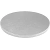 Cerf Dellier Cake Drum Rond Argent Ø 17 cm
