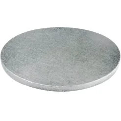 Cerf Dellier Cake Drum Rond Argent Ø 45 cm
