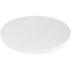 Cerf Dellier Cake Drum Rond Blanc Ø 25 cm