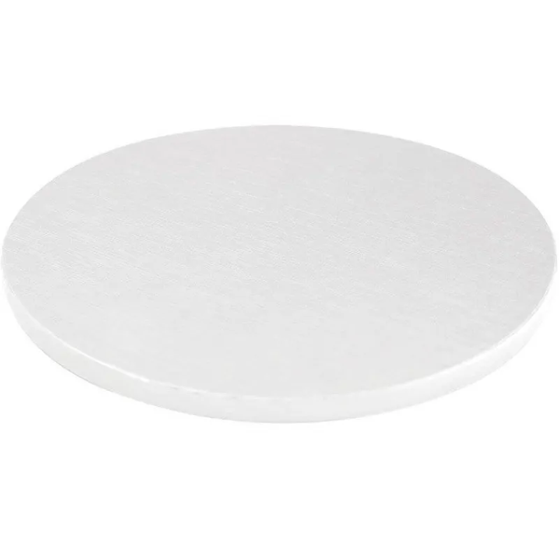 Cerf Dellier Cake Drum Rond Blanc Ø 20 cm