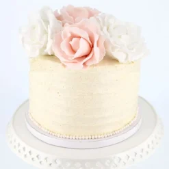 Cerf Dellier Cake Drum Rond Blanc Ø 20 cm