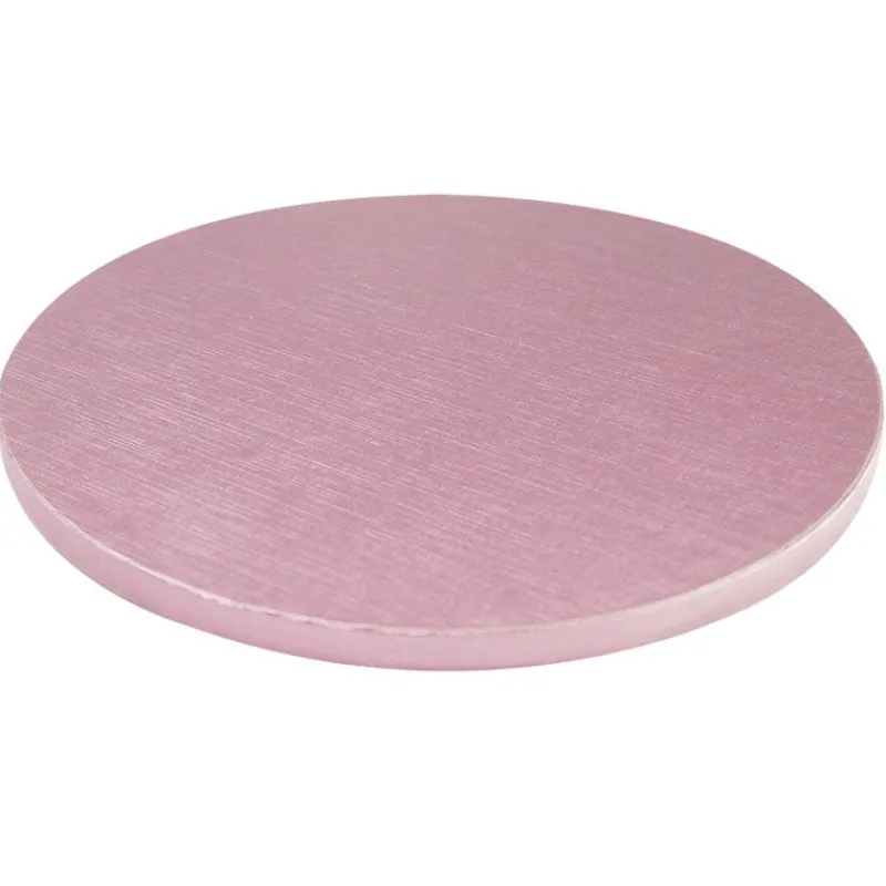 Cerf Dellier Cake Drum Rond Rose Ø 35 cm