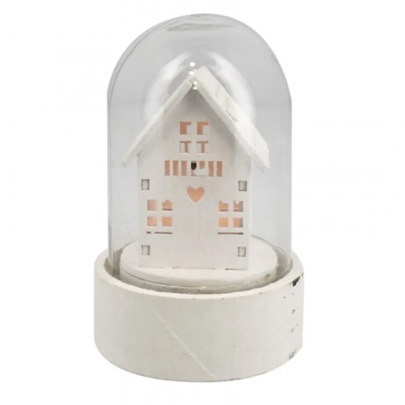 Cerf Dellier Cake Topper Chalet lumineux