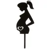 Cerf Dellier Cake topper Femme enceinte