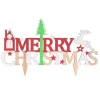 Cerf Dellier Cake topper Merry Christmas