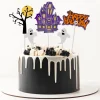 Cerf Dellier Cake toppers assortis thème Halloween 3 (x5)