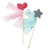 Cerf Dellier Cake toppers cœur et étoile (x 2)
