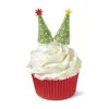 Cerf Dellier Cake toppers sapin de Noël Wilton (x 12)