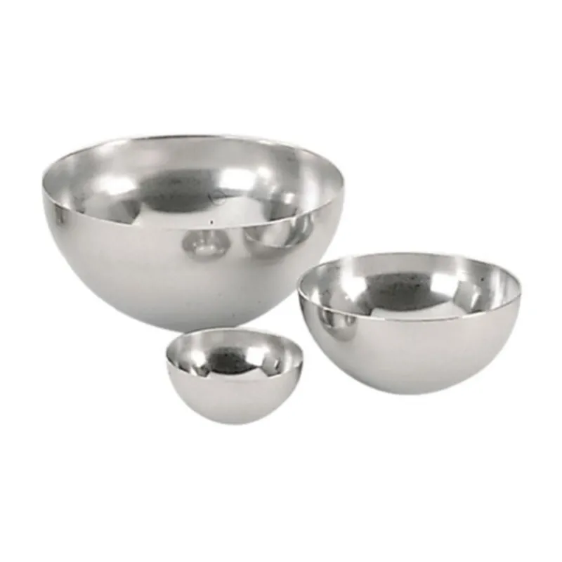 Cerf Dellier Calotte demi-sphère inox H 4 cm Ø 8 cm De Buyer