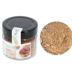 Cerf Dellier Cannelle en poudre bio 30 g