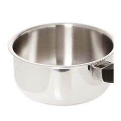 Cerf Dellier Casserole Acier Inox Argenté