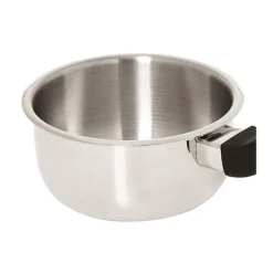 Cerf Dellier Casserole Acier Inox Argenté