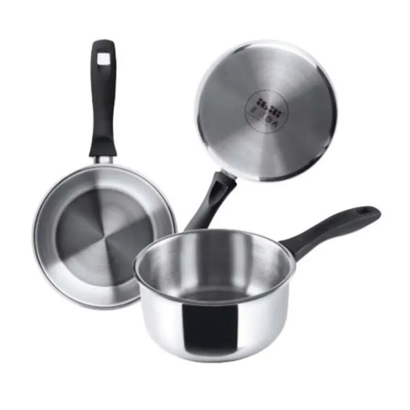Cerf Dellier Casserole Acier Inox Argenté