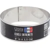 Cerf Dellier Cercle à entremets inox H 3,5 cm Ø 10 cm