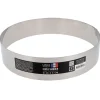 Cerf Dellier Cercle à vacherin inox H 6 cm Ø 28 cm