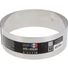 Cerf Dellier Cercle à vacherin inox H 6 cm Ø 18 cm