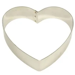 Cerf Dellier Cercle mousse coeur 24 cm H 4,5 cm