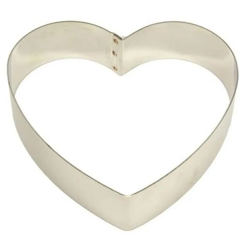 Cerf Dellier Cercle mousse coeur 24 cm H 4,5 cm