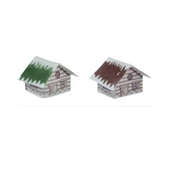 Cerf Dellier Chalets blancs en azyme assortis (x70)