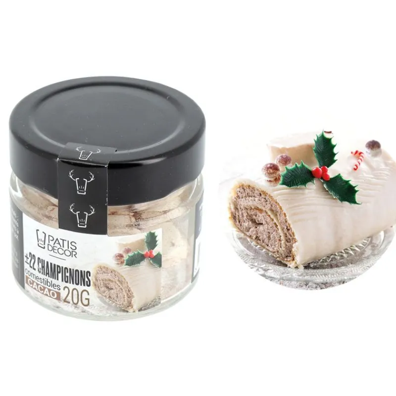 Cerf Dellier Champignons comestibles cacao 20 g