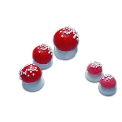 Cerf Dellier Champignons rouges 21 mm (x75)