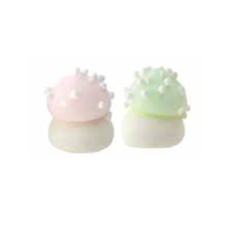 Cerf Dellier Champignons verts et roses assortis 17 mm (x200)