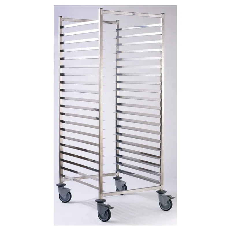 Cerf Dellier Chariot de fermentation inox 60x80 cm entrée 600 20 niveaux